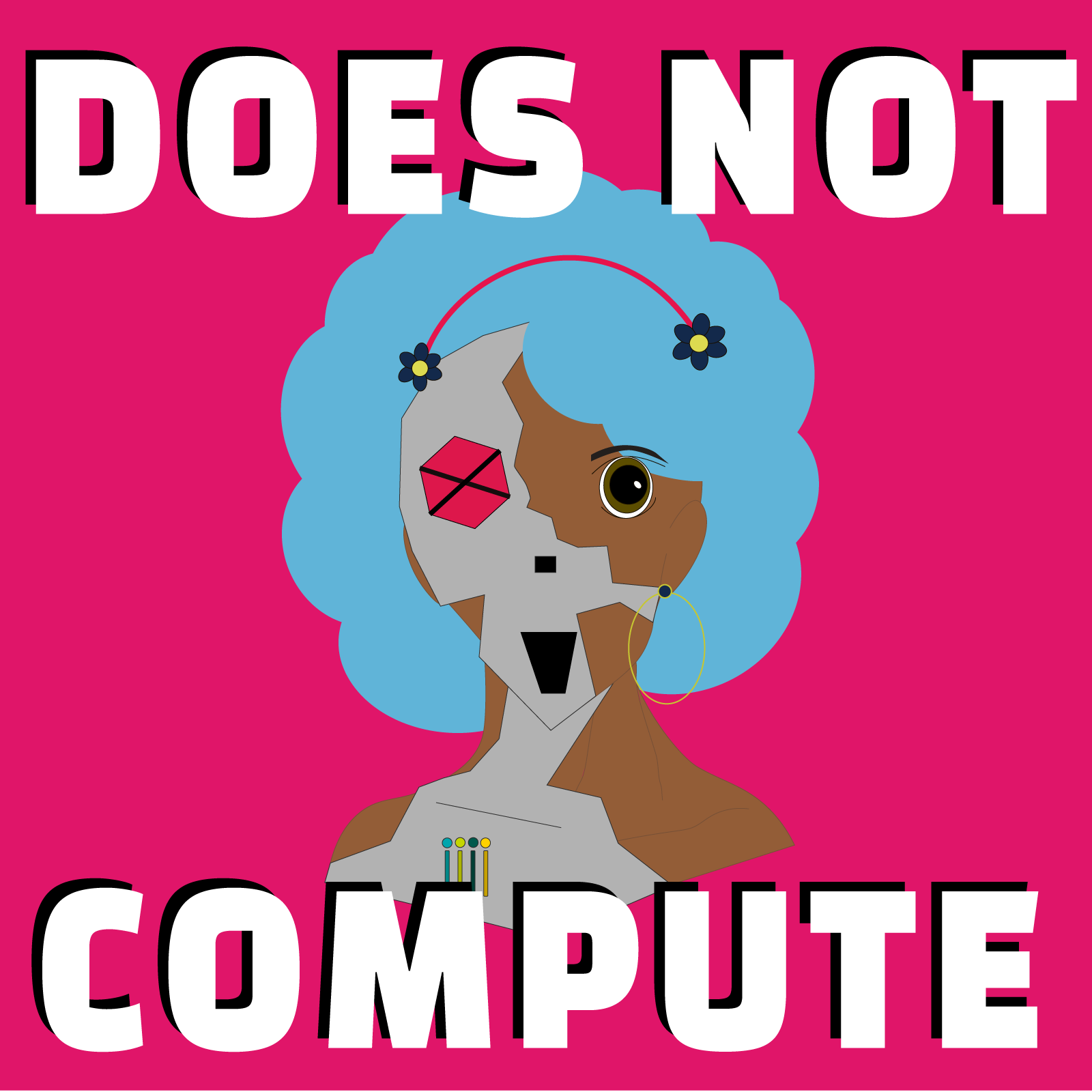 Logo for the Does Not Compute podcast