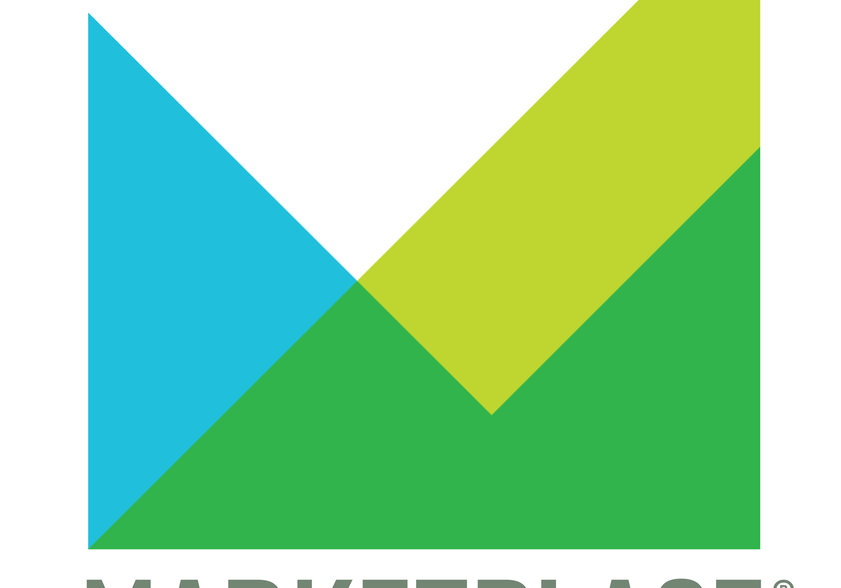 Logo for the news organization Marketplace